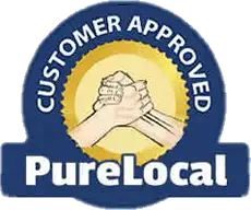 Pure Local Directory's Approved Listing Badge